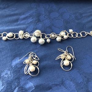EUC Bracelet and Earrings